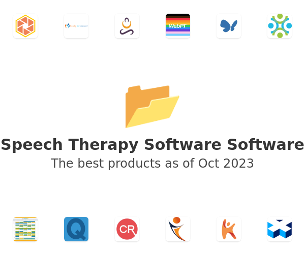 Speech Therapy Software Software