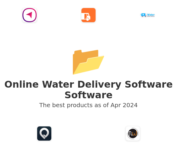 Online Water Delivery Software Software