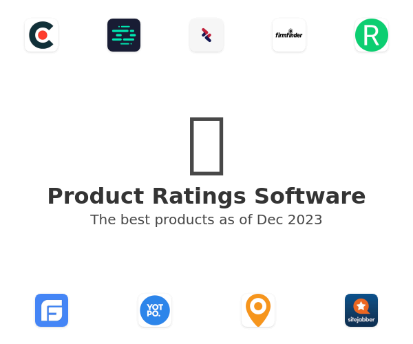 Product Ratings Software