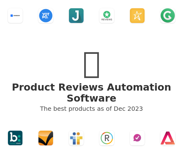 Product Reviews Automation Software