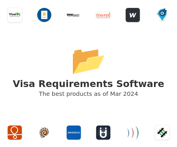 Visa Requirements Software