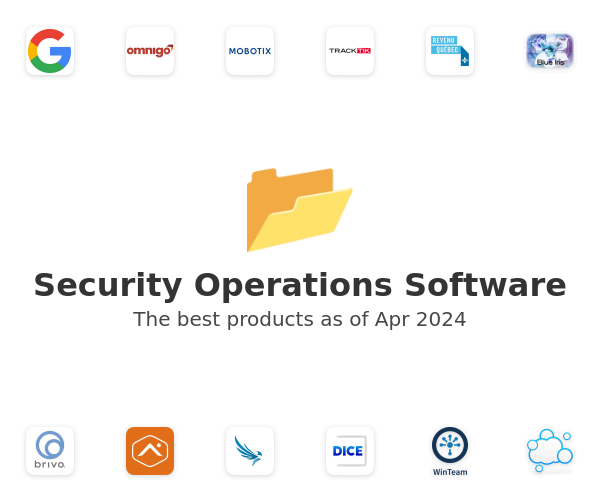 Security Operations Software