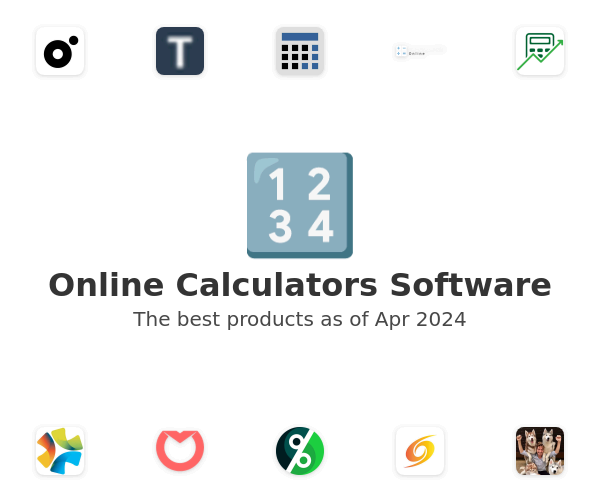Online Calculators Software