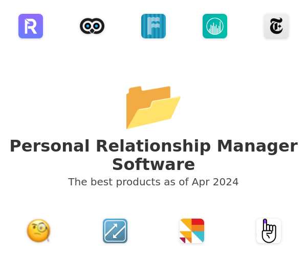 Personal Relationship Manager Software