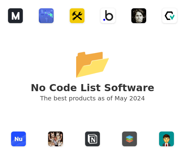 No Code List Software