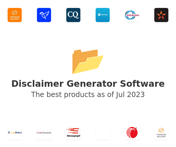 Disclaimer Generator Software
