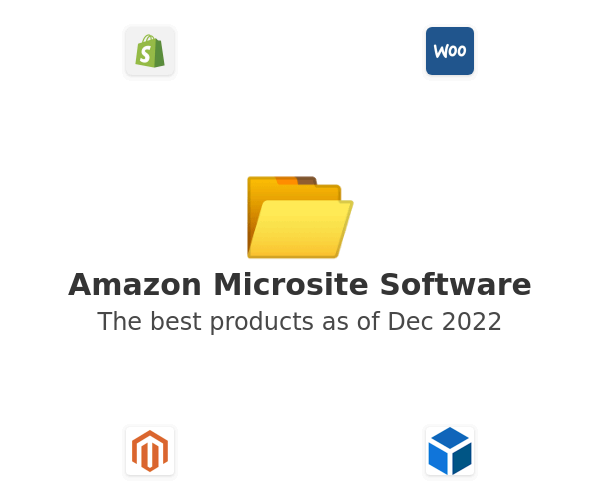 Amazon Microsite Software