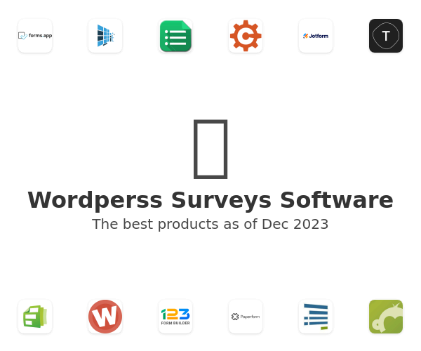 Wordperss Surveys Software