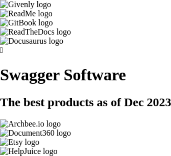 Swagger Software