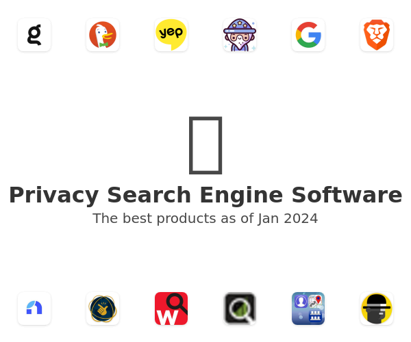 Privacy Search Engine Software
