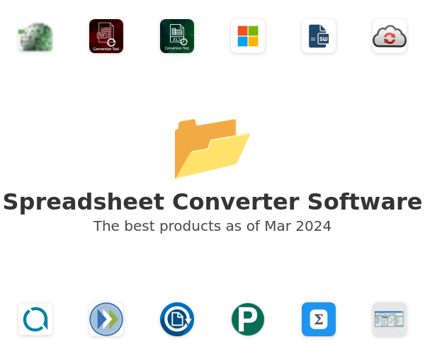 Spreadsheet Converter Software