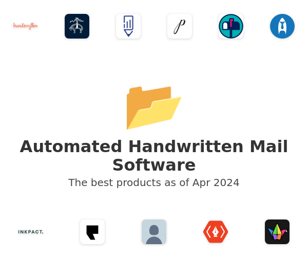 Automated Handwritten Mail Software