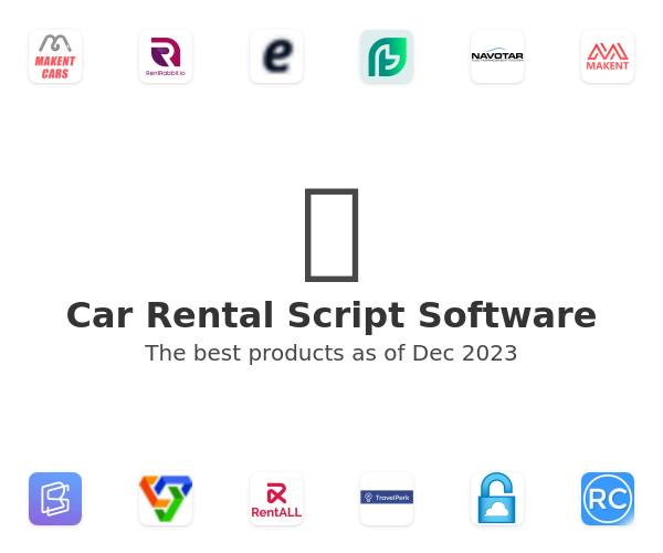 Car Rental Script Software