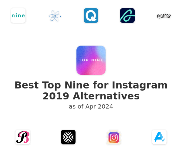 Best Top Nine for Instagram 2019 Alternatives