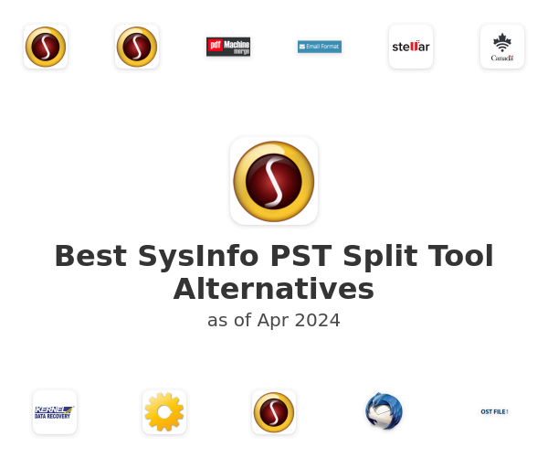 Best SysInfo PST Split Tool Alternatives