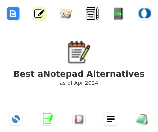 Best aNotepad Alternatives