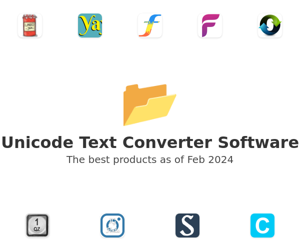 Unicode Text Converter Software