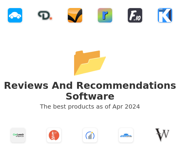 Reviews And Recommendations Software