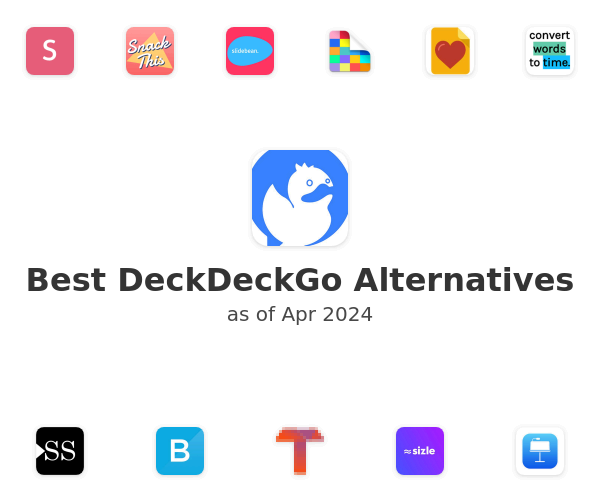 Best DeckDeckGo Alternatives
