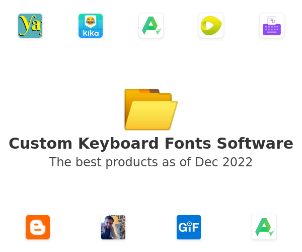 Custom Keyboard Fonts Software