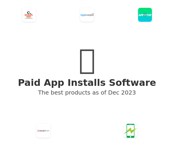 Paid App Installs Software