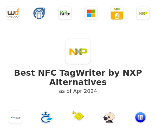 Best NFC TagWriter by NXP Alternatives
