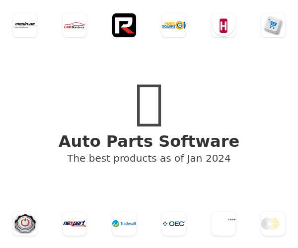 Auto Parts Software