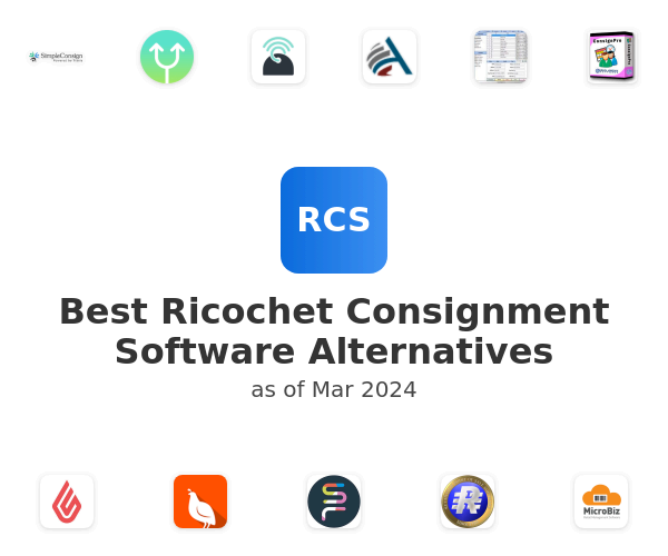 Best Ricochet Consignment Software Alternatives