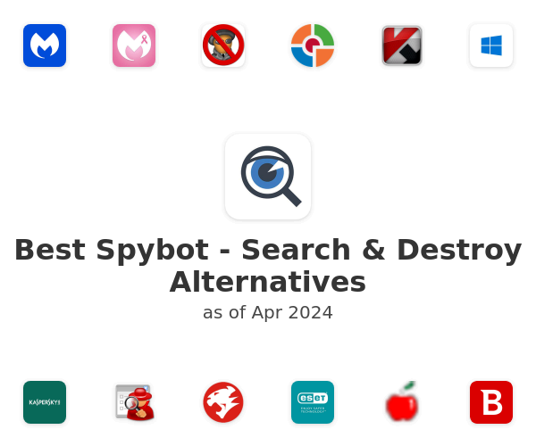 Best Spybot - Search & Destroy Alternatives