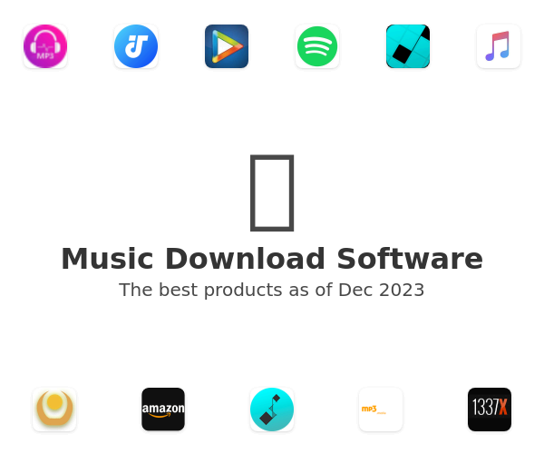 Music Download Software
