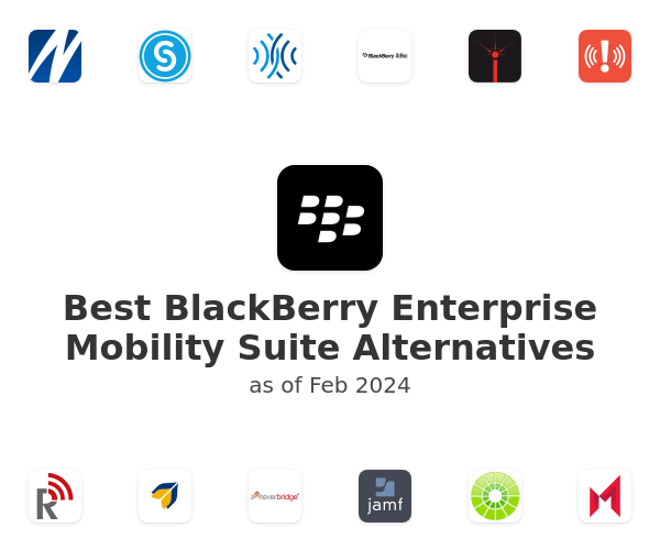 Best BlackBerry Enterprise Mobility Suite Alternatives