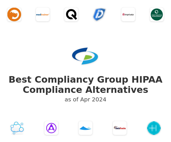 Best Compliancy Group HIPAA Compliance Alternatives