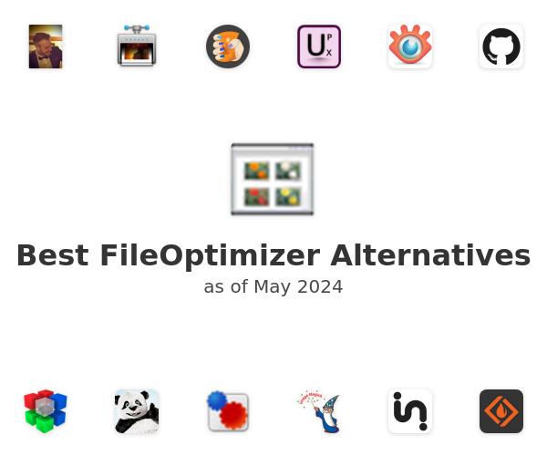 Best FileOptimizer Alternatives