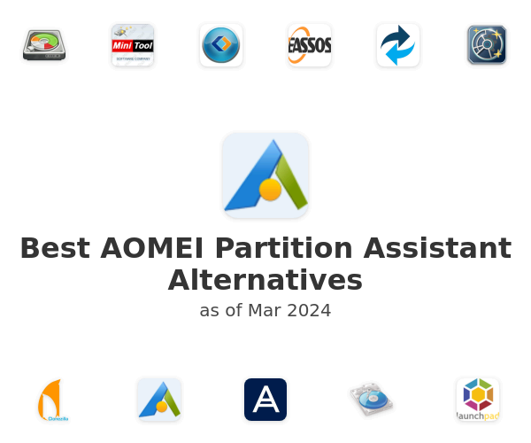 Best AOMEI Partition Assistant Alternatives