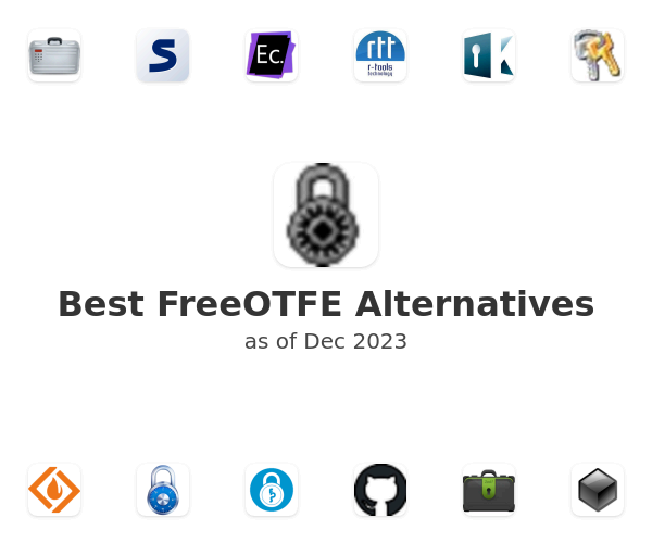 Best FreeOTFE Alternatives