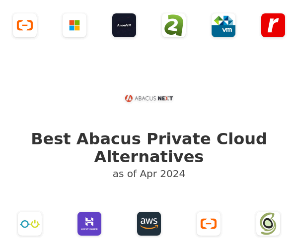 Best Abacus Private Cloud Alternatives