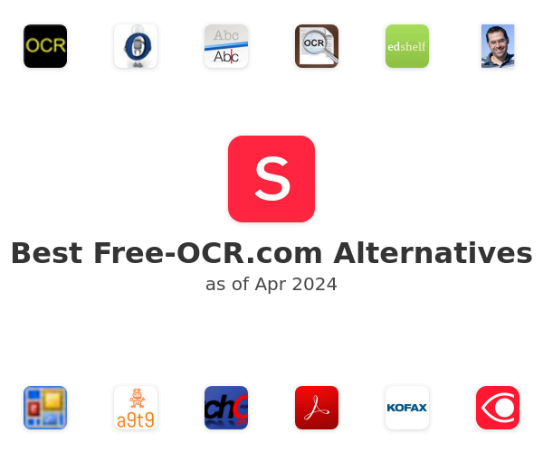 Best Free-OCR.com Alternatives