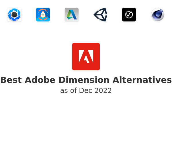 Best Adobe Dimension CC Alternatives