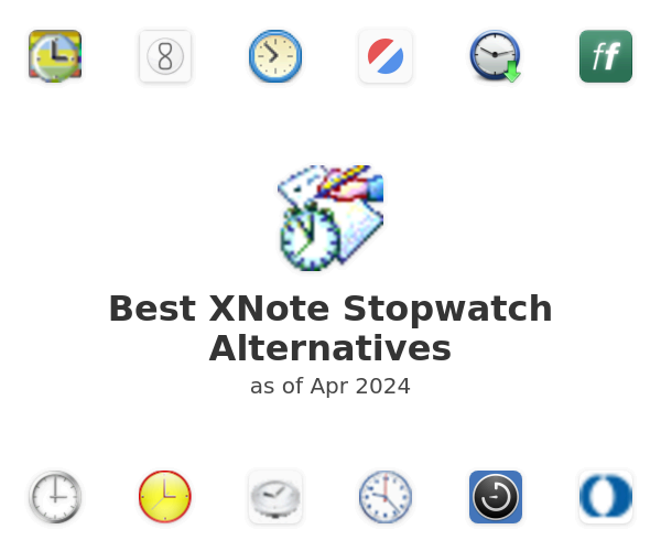 Best XNote Stopwatch Alternatives