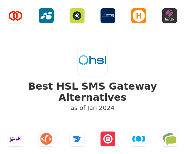 Best HSL SMS Gateway Alternatives