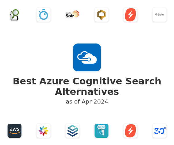 Best Azure Cognitive Search Alternatives