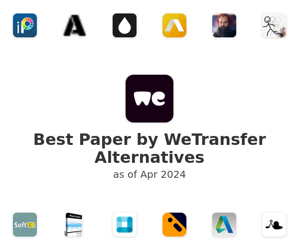 Best Paper by WeTransfer Alternatives