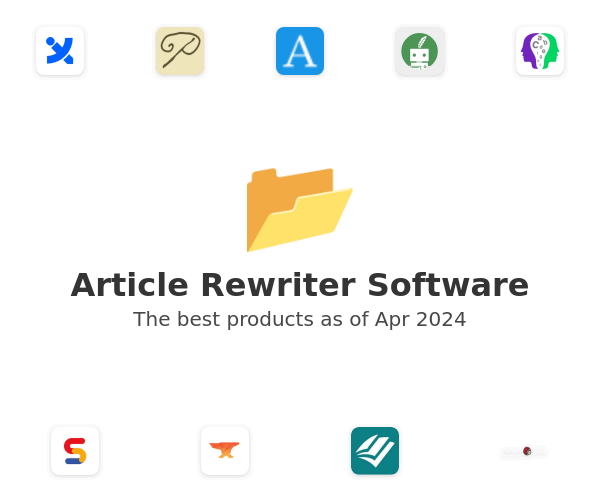 Article Rewriter Software