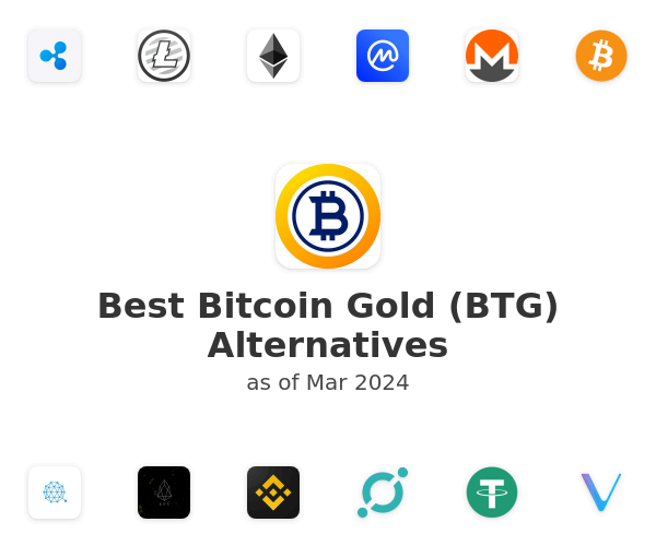 Best Bitcoin Gold (BTG) Alternatives