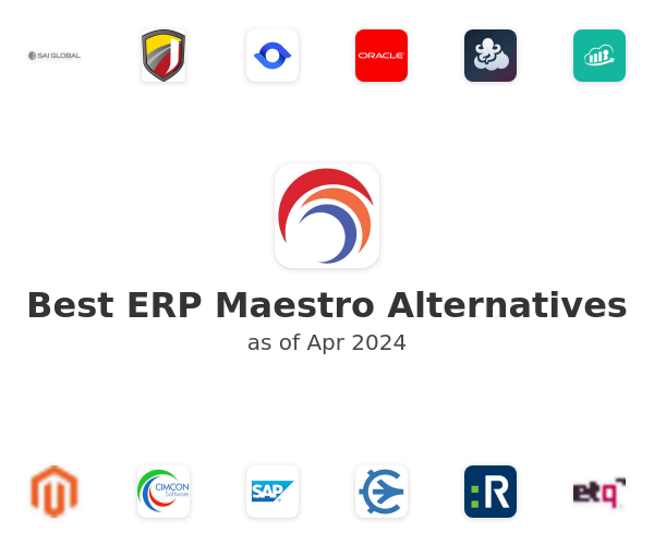 Best ERP Maestro Alternatives