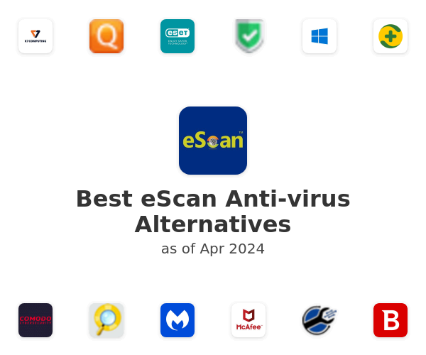 Best eScan Anti-virus Alternatives