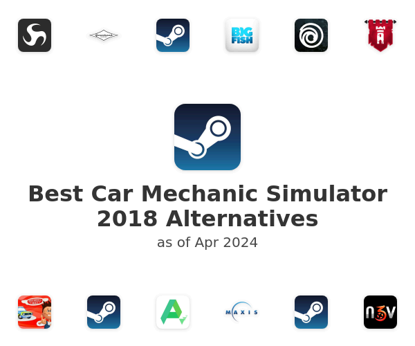 Best Car Mechanic Simulator 2018 Alternatives