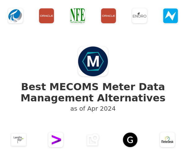 Best MECOMS Meter Data Management Alternatives