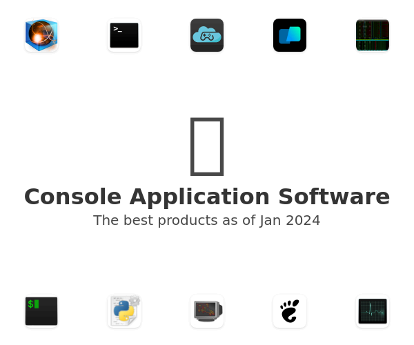 Console Application Software