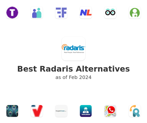 Best Radaris Alternatives
